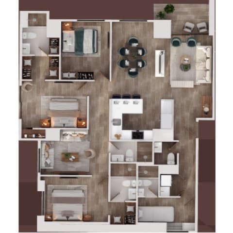 Pre-Venta de Apartamento en Zona 11 de 130mts²  - foto 1