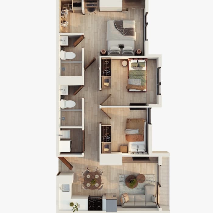 Apartamento en Venta (Cesión) Zona 13 Vicinia - foto 3