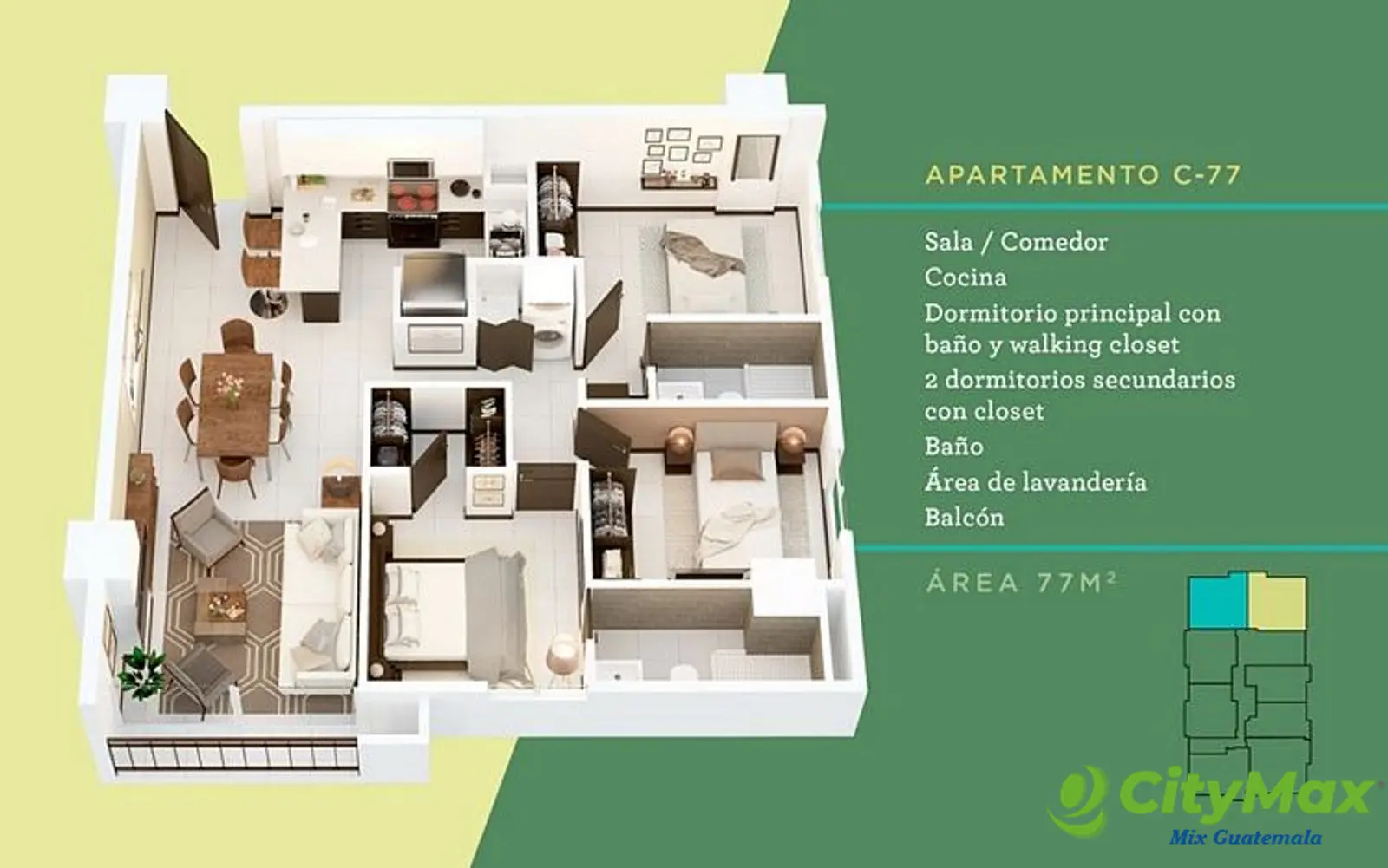 LA FLORESTA APARTAMENTOS EN VENTA EN TULAM TZU - foto 2