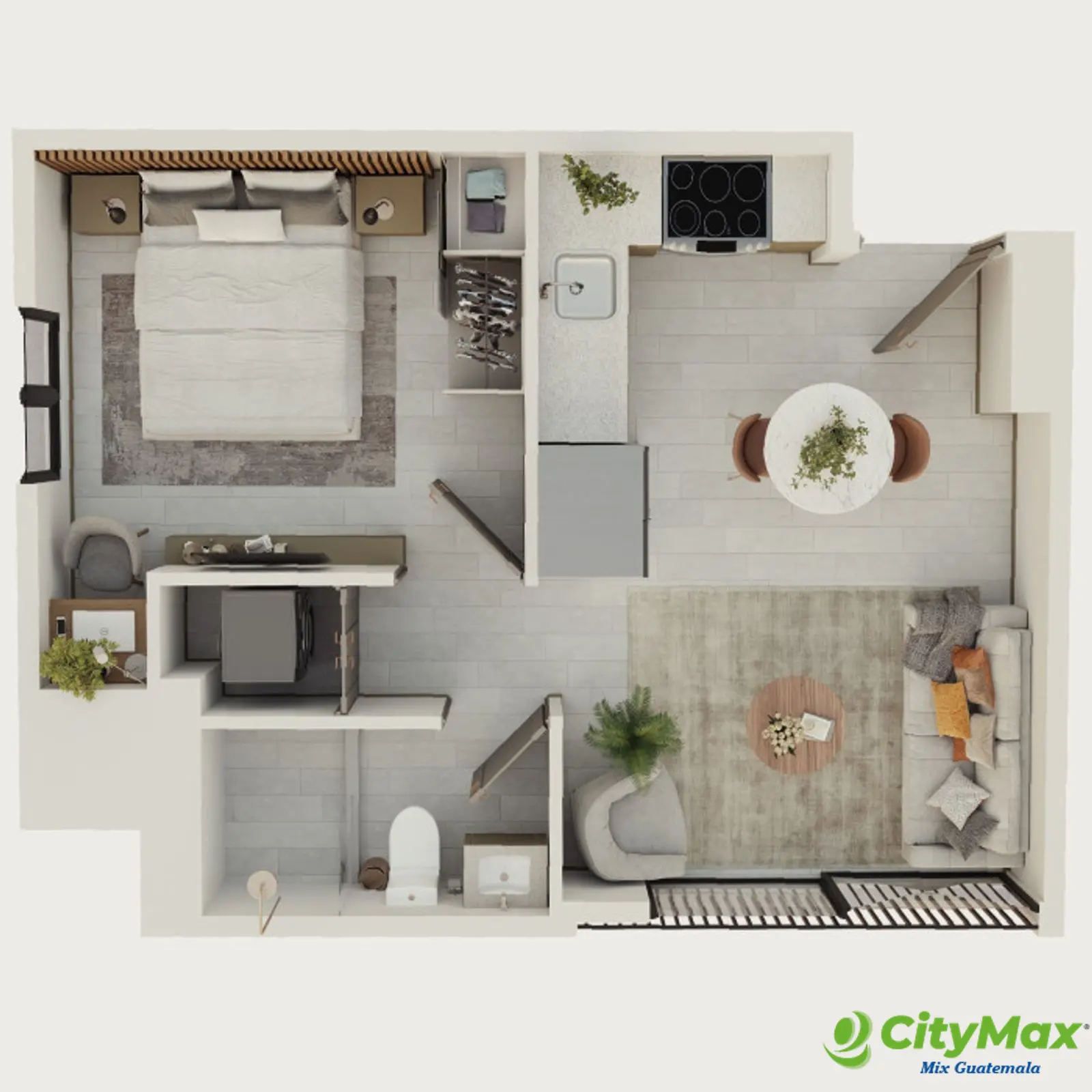 Apartamento de 1 Habitación en Venta Tara Mariscal - foto 17
